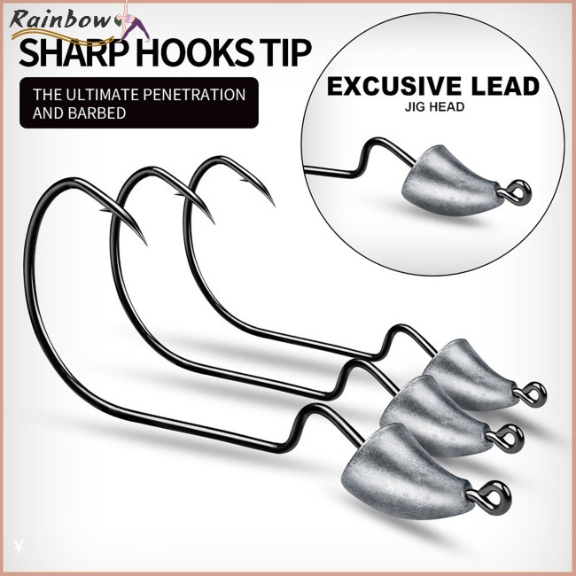 Bộ 20 Móc Câu Cá 1.75g 2.5g 3.5g Chất Lượng Cao