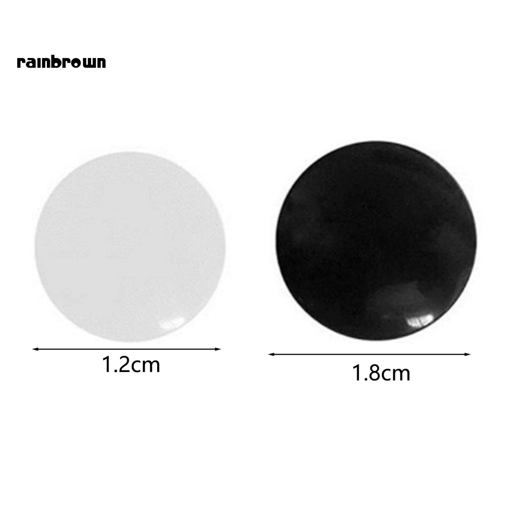 &lt; Rainbrown &gt; Set 4 Cặp Giá Đỡ Từ Tính An Toàn Không Cần Pin Cố Định Số Chạy Bộ Cho Sự Kiện Cánh Đồng