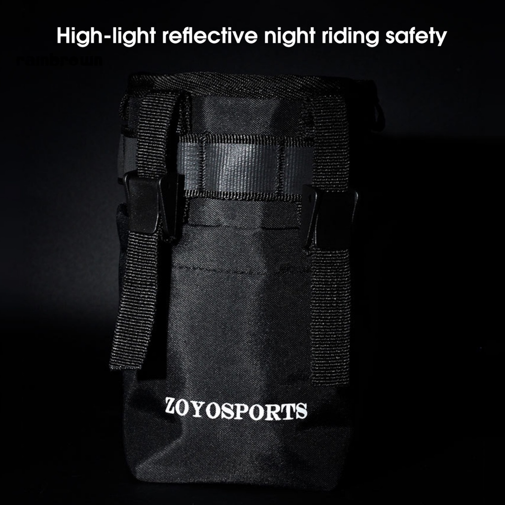 Túi Đựng Bình Nước Giữ Nhiệt Dung Tích Lớn Bằng Nylon Chống Nước Gắn Khung Trước Xe Đạp Ngoài Trời
