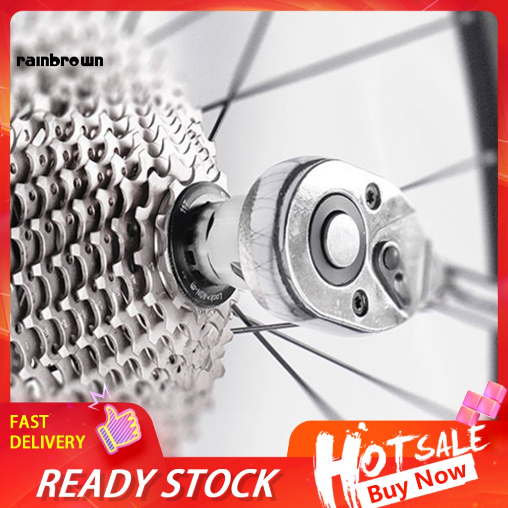 &lt; Rainbrown &gt; Dụng Cụ Tháo Líp Xe Đạp Khối Lượng Nhẹ Chống Mài Mòn