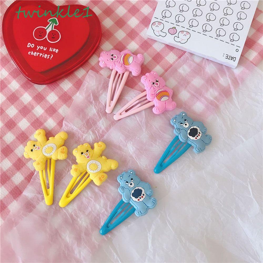 Kẹp Tóc Hình Gấu Hoạt Hình Dễ Thương Cho Bé Gái