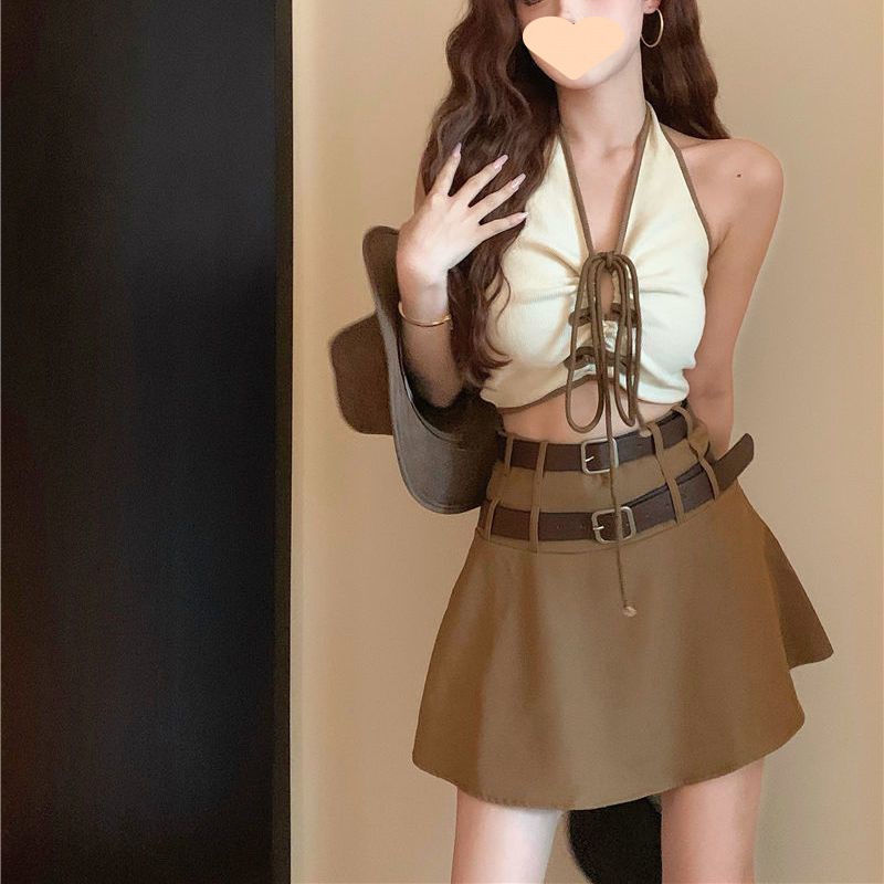 Áo Hai Dây Thiết Kế Ngọt Ngào Phong Cách Mới 2023 Cho Nữ