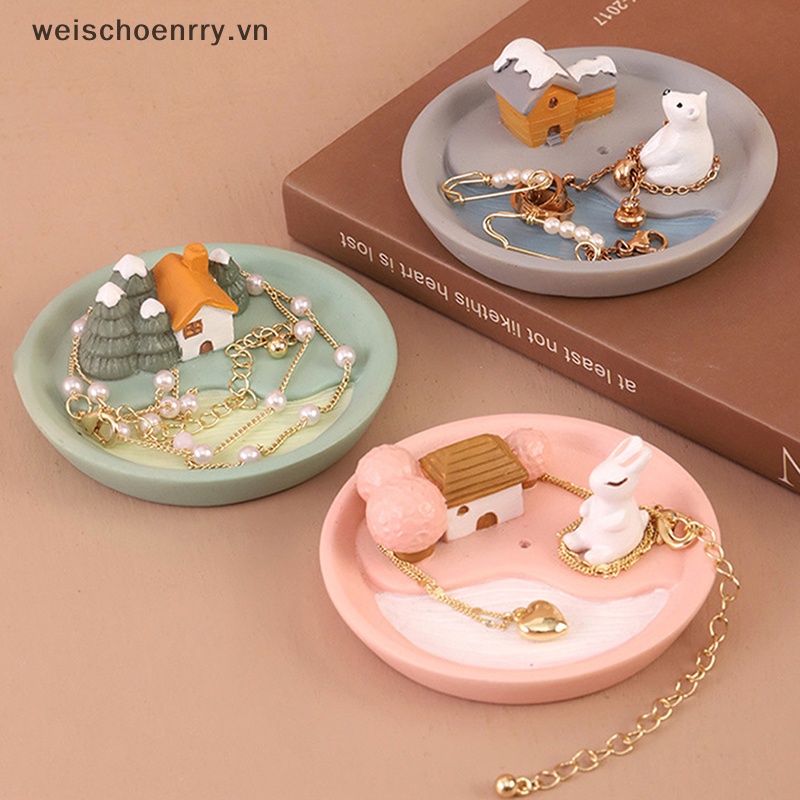 Đế Đốt Trầm Hương Bằng Resin Hình Động Vật Hoạt Hình Trang Trí Nội Thất