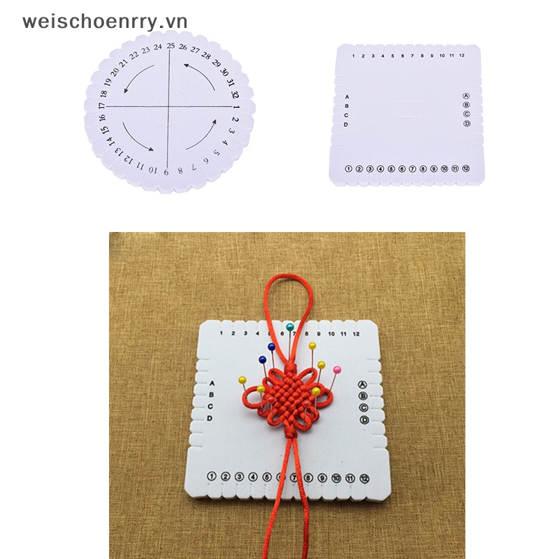 Đĩa Tròn Để Thắt Bím Tóc Bện DIY 100Mmx8Mm