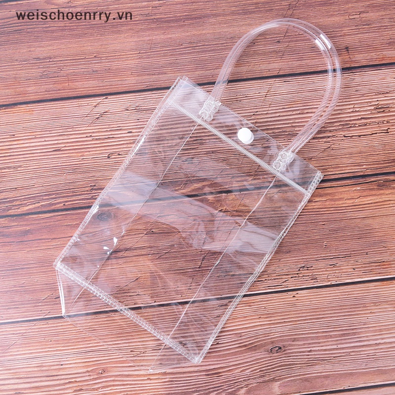 1 Túi Xách Tay Trong Suốt Thời Trang Đi Biển Mùa Hè Dành Cho Nữ