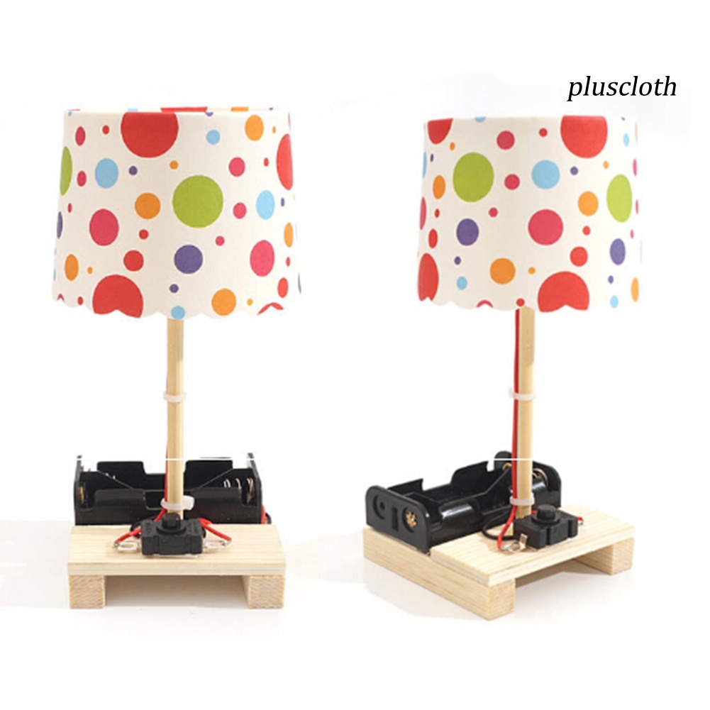 Bộ Đồ Chơi Thí Nghiệm Vật Lý Đèn Bàn Tự Lắp Ráp Cho Bé