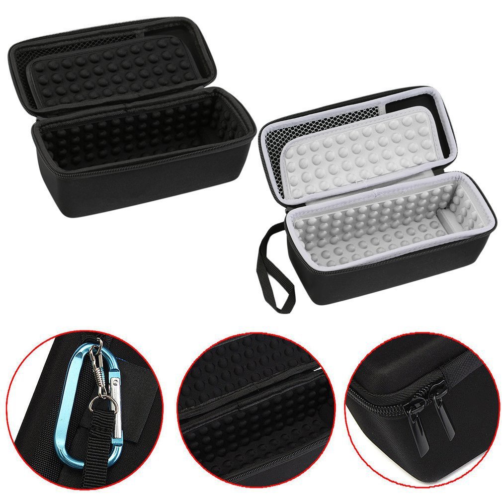 Portable Size Durable Eva Semi-Hard Carry All Travel Storage Case Cover For Mini Wireless Speaker [Q/8]