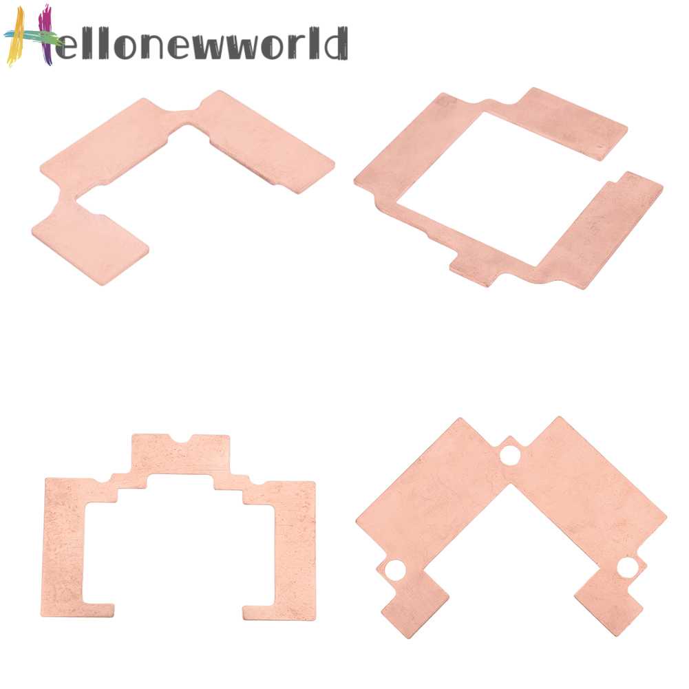 Bộ Tản Nhiệt GPU RAM Bằng Đồng 386.4W / M.K Chống Gỉ Chuyên Dụng Cho RTX 3060 3080 / RX 5600 XT / RX 580