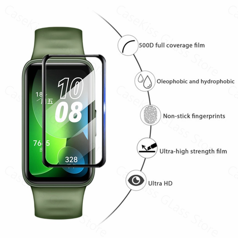 Miếng Dán Mềm Bảo Vệ Màn Hình Cong 3D Cho Đồng Hồ Thông Minh huawei Band 8 huawei band8