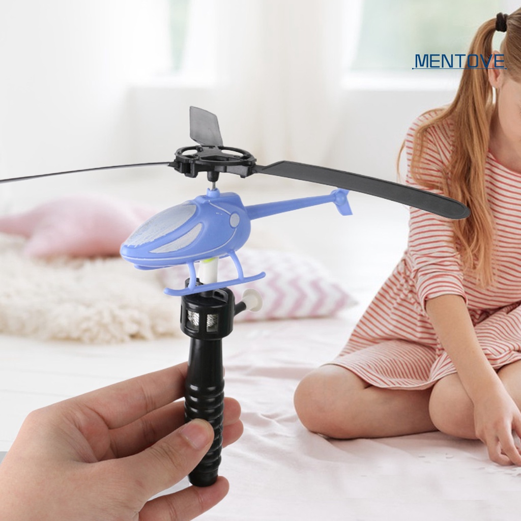 Máy Bay Đồ Chơi Lên Dây Cót Với Tay Cầm Bằng Nhựa Dễ Thương Vui Nhộn Cho Bé