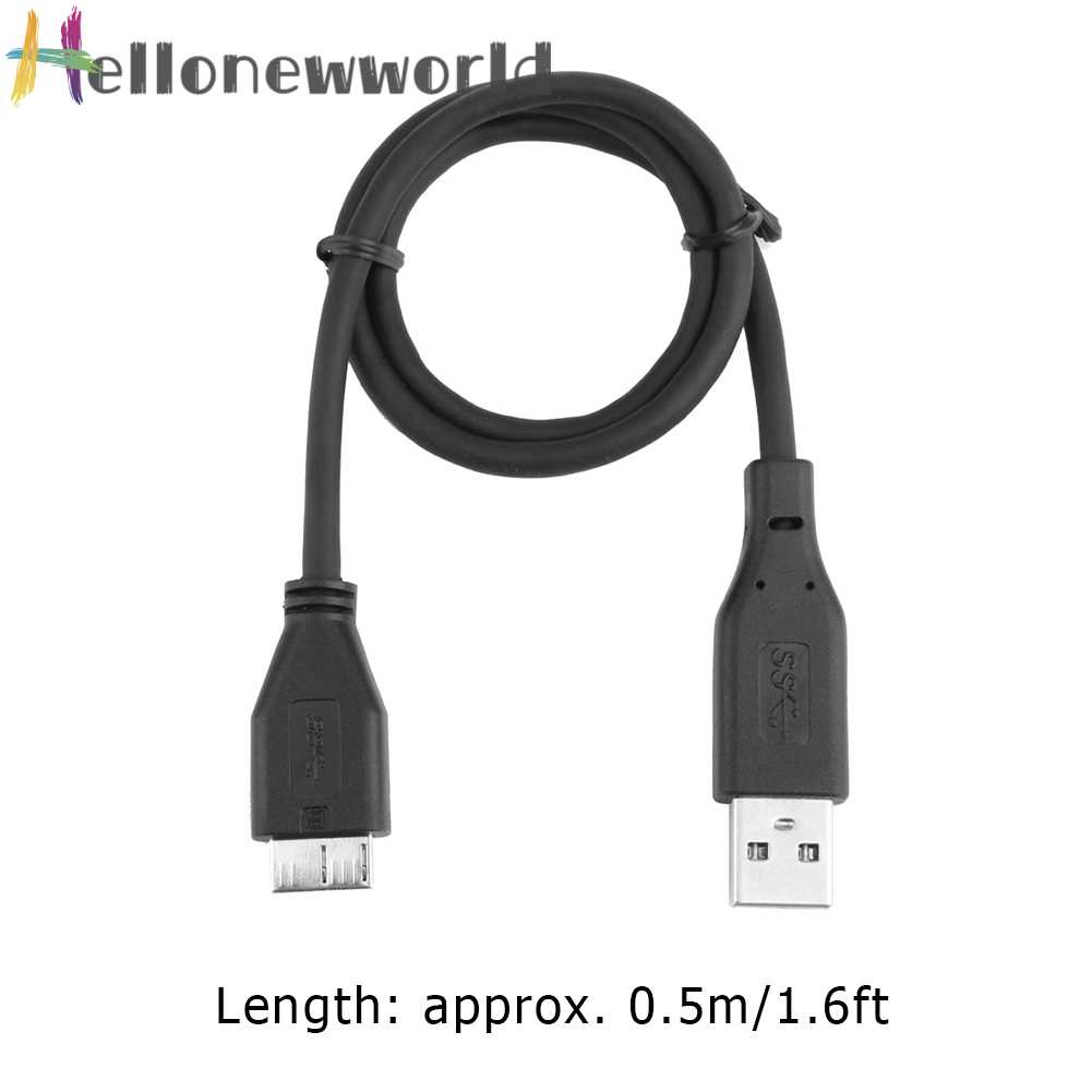 Cáp ChuyểN ĐổI 0.5m USB3.0 LoạI-A ĐầU CắM Sang ĐầU CắM Usb 3.0