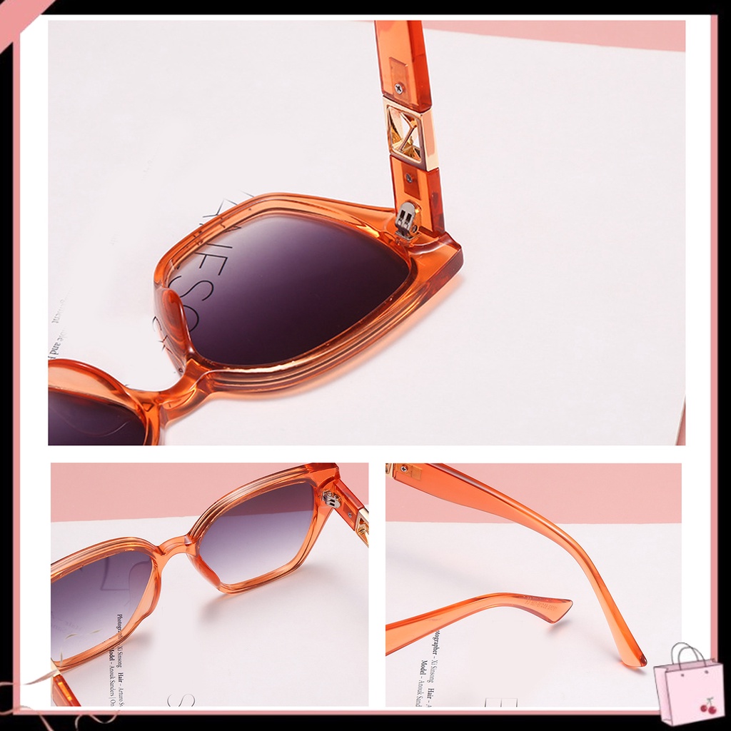 Kính Mát Oversize Chống Nắng Thời Trang Vintage Cho Nữ