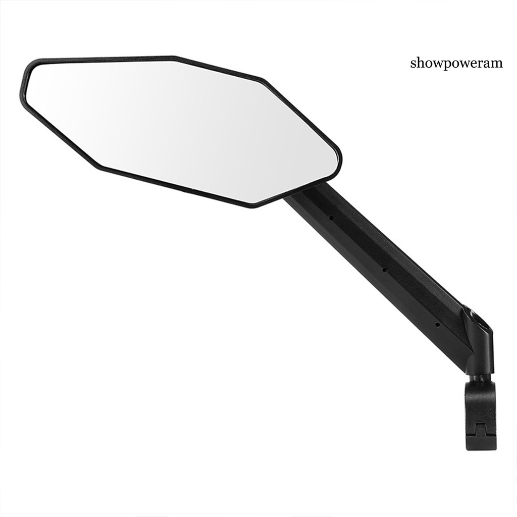 Gương Chiếu Hậu Tầm Nhìn Góc Rộng 21-26mm HD Có Thể Điều Chỉnh Xoay 360 Độ Gắn Tay Lái Xe Đạp