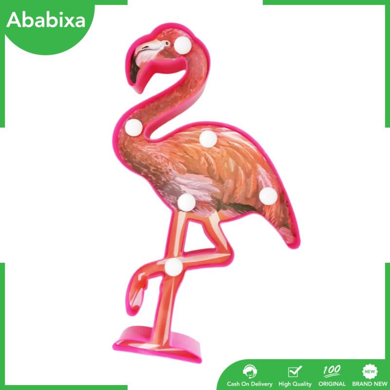 Đèn LED Ngủ Để Bàn Đa Năng Hình Hồng Hạc Độc Đáo