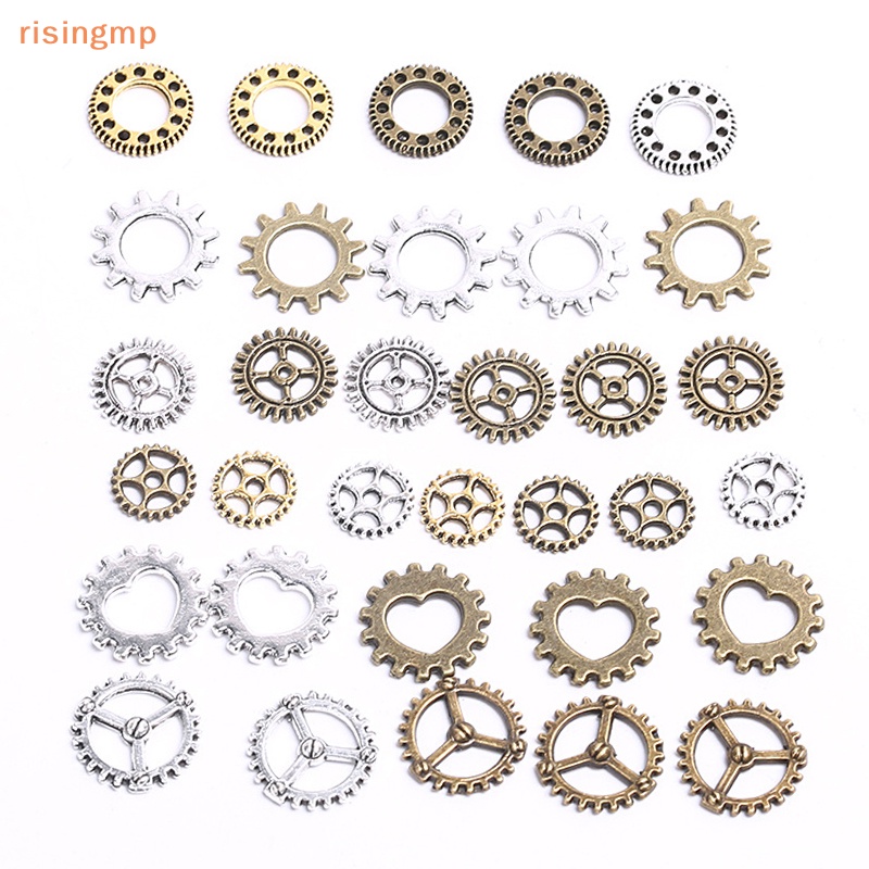 Set 100 Mặt Dây Chuyền Hình Bánh Răng Mini