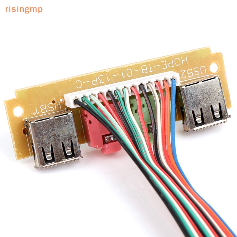 Cáp Chuyển Đổi Âm Thanh 2 Cổng USB 6.8cm Chuyên Dụng Cho PC / Máy Tính