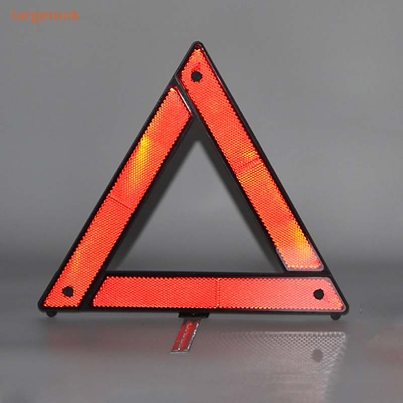 Miếng Dán Phản Quang Cảnh Báo Khẩn Cấp Hình Tam Giác Màu Đỏ Phản Quang An Toàn Cho Xe Hơi