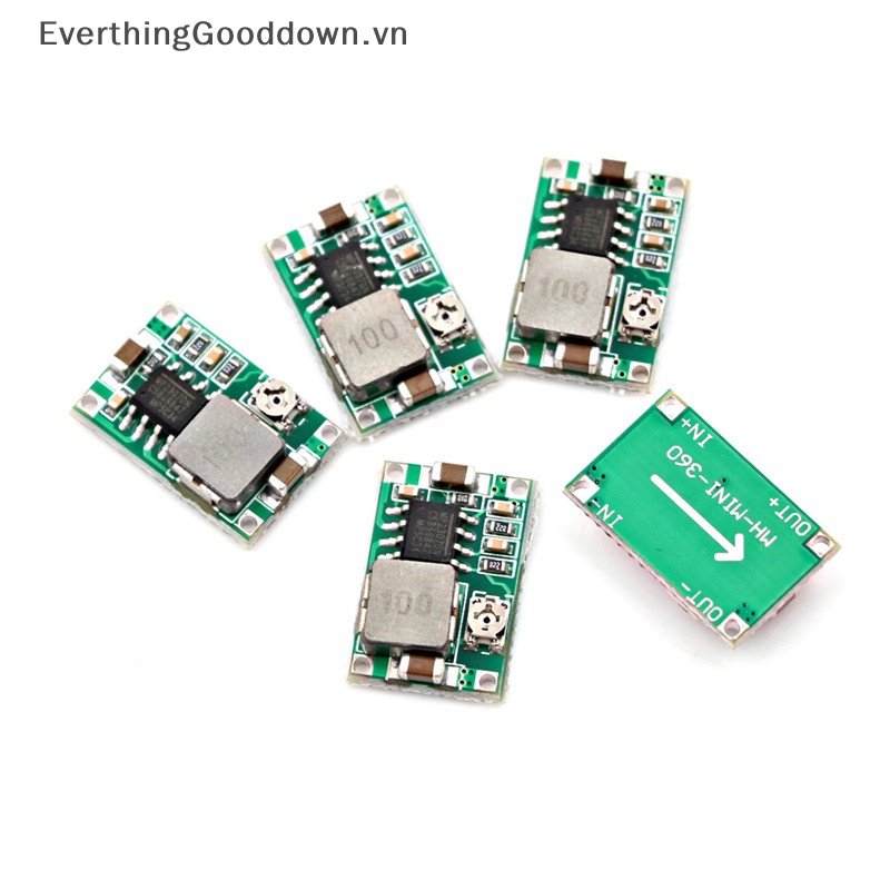 Bộ 5 Mô Đun Hạ Áp Mini 3A DC LM2596