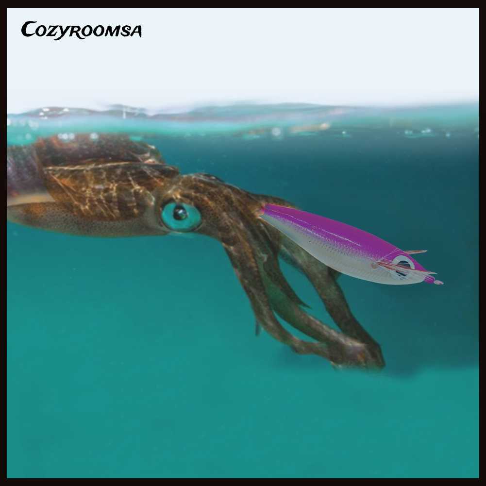 Mồi Câu Cá Giả Hình Con Tôm Phát Sáng