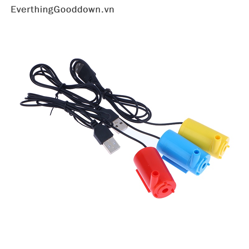 1 Chiếc Máy Bơm Nước Mini Vôn Kế Thấp USB 5V