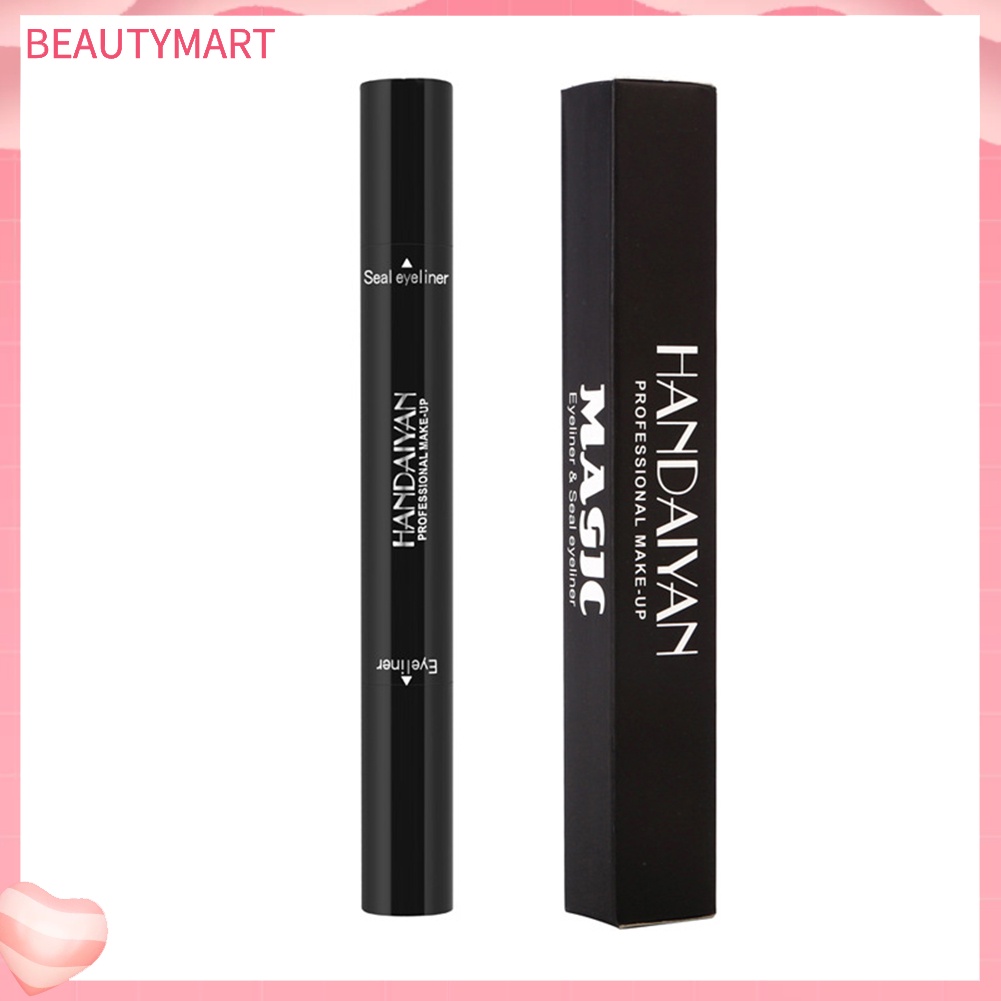 Bút Kẻ Mắt Dạng Lỏng Thiết Kế Hai Đầu Màu Đen Quyến Rũ