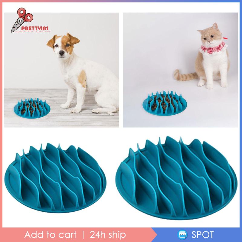[Prettyia1] Đồ Chơi Bát Ăn Chậm Chống Trượt Tương Tác Dành Cho Chó Mèo