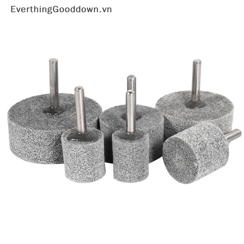 Set 2 Đầu Mài Đánh Bóng Bằng Sợi Nylon 7P9P Có Tay Cầm Bằng Thép Không Gỉ Tiện Dụng