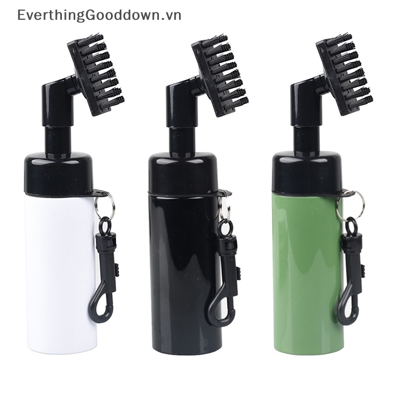 Everthinggooddown Bàn Chải Làm Sạch Gậy Đánh Golf Kèm Bình Đựng Dạng Bóp
