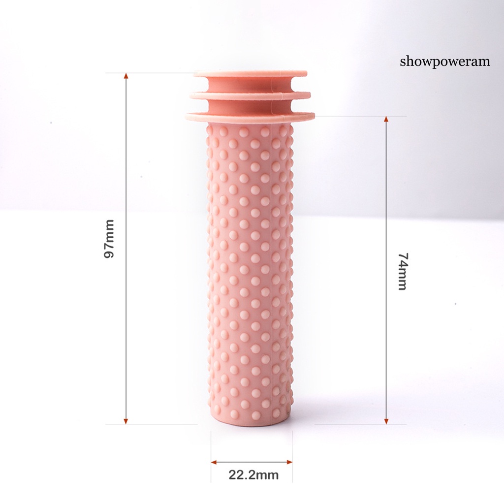 1 Cặp Vỏ Bọc Tay Lái Xe Đạp Bằng Silicon Mềm Chống Trượt