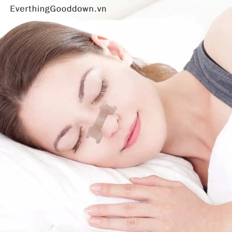 100 Miếng Dán Mũi Chống Ngáy Giảm Ngáy Tiện Dụng