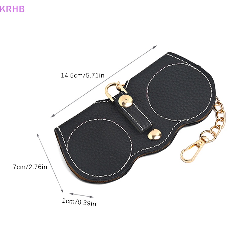 Hộp Đựng Mắt Kính Bằng Da Mềm Gọn Nhẹ Mới