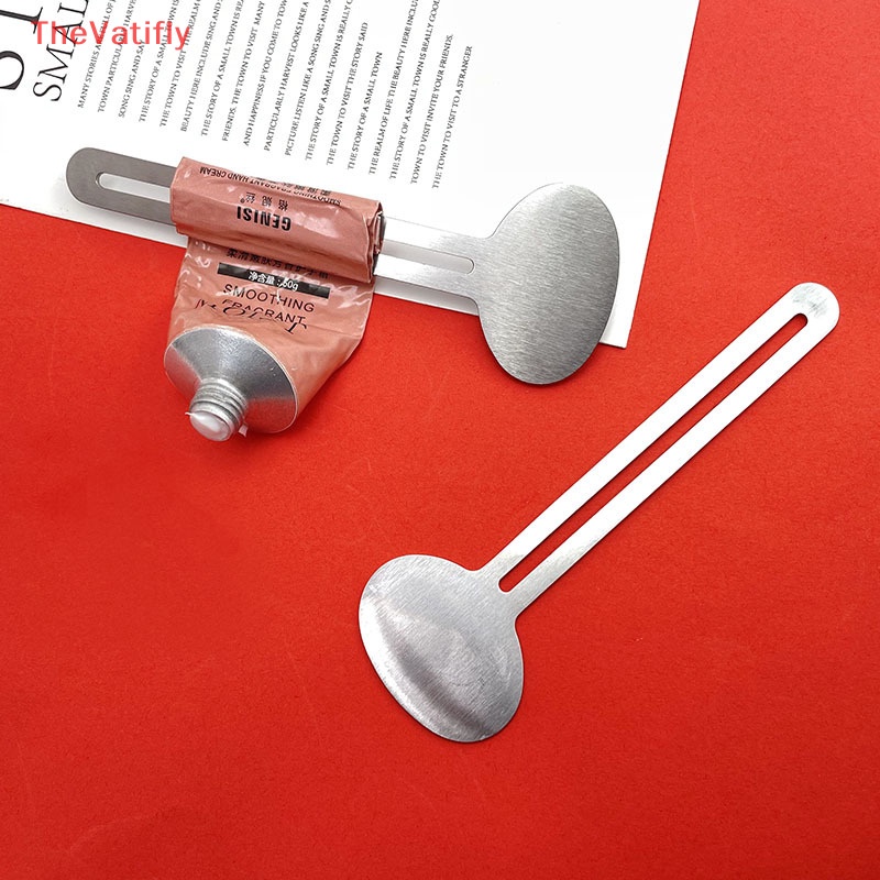 [Thevalifly] Dụng Cụ Nặn Kem Đánh Răng Bằng Thép Không Gỉ Nhiều Hình Dạng Sáng Tạo Cho Phòng Tắm Mỹ Phẩm