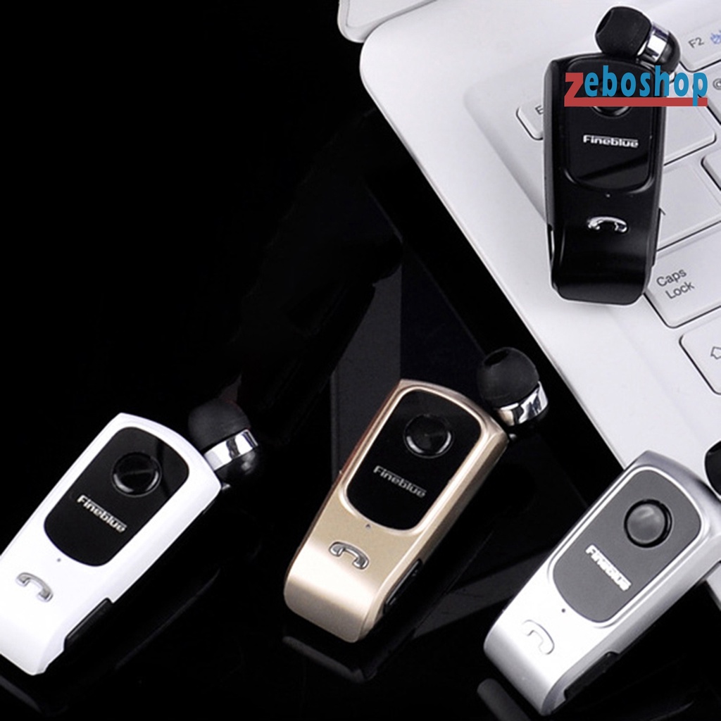 Tai Nghe Bluetooth Fineblue F920 Có Kẹp Gắn Cổ Áo Tiện Dụng