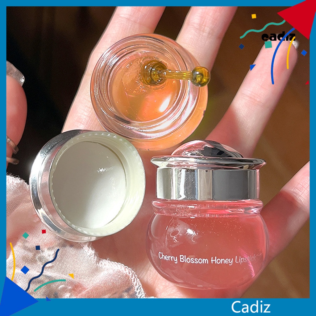 Son Dưỡng Môi Tẩy Tế Bào Chết Cải Thiện Đường Viền Môi Dưỡng Ẩm Chống Nứt Nẻ 5g Kèm Thìa Hoa Anh Đào