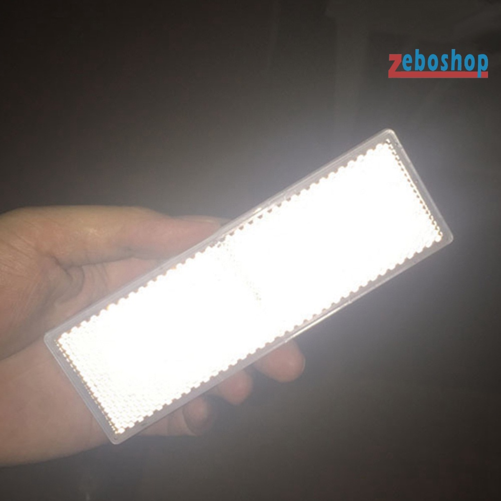 Bộ 2 Tấm Phản Quang Bằng Nhựa Gắn Đuôi Xe Hơi / Xe Tải Tiện Dụng