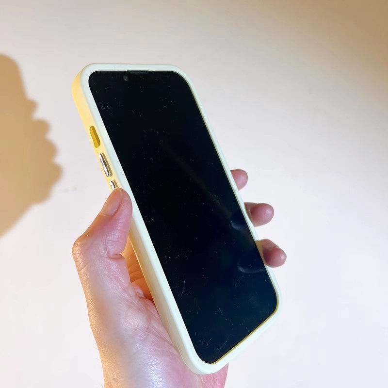 Summer Liquid Silicone Macaron Color Case with with MINI Fan-Shaped Holder griptok Compatible For iPhone14 13 12 11 Pro Max