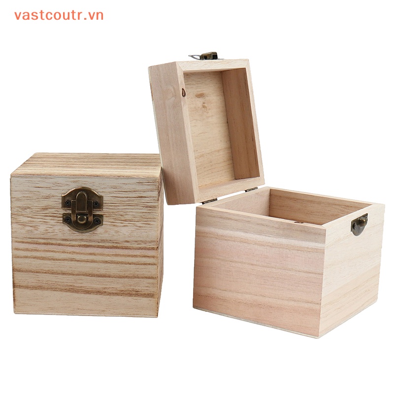 Hộp Đựng Trang Sức Hình Chữ Nhật Phong Cách Retro