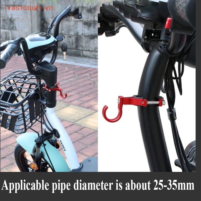 1 Túi Đựng Đồ Có Móc Gắn Phía Trước Xe Đạp Điện / Mũ Bảo Hiểm Tiện Dụng