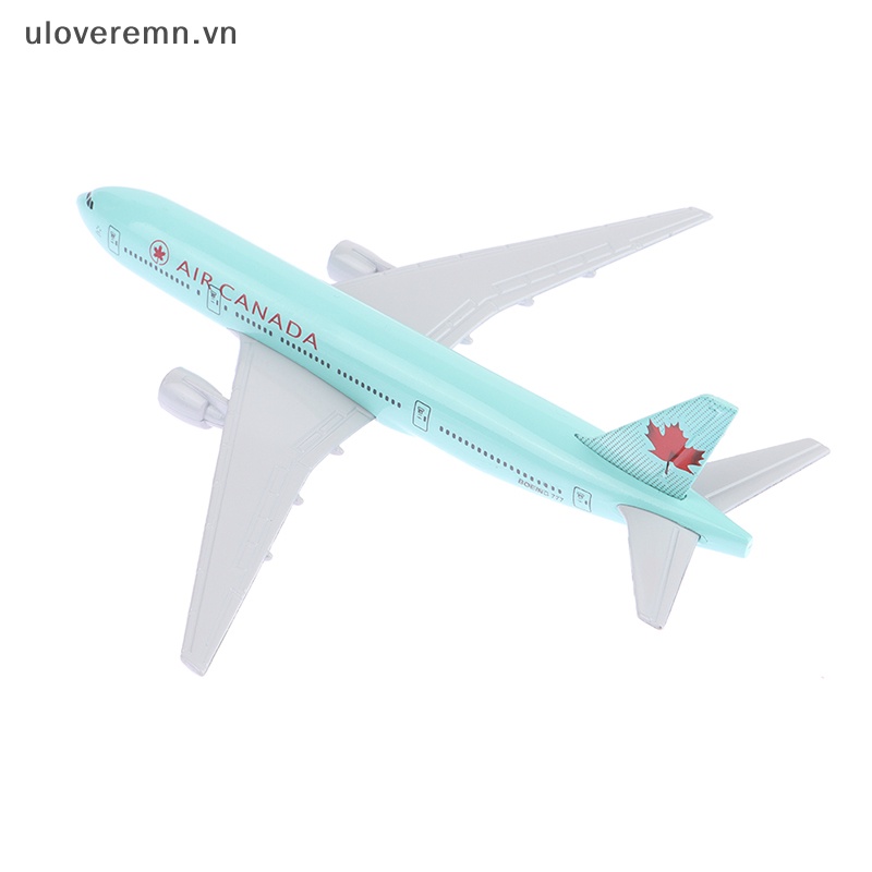 Mô Hình Máy Bay Uloveremn Air Canada Boeing 777 Bằng Hợp Kim Kích Thước 16cm