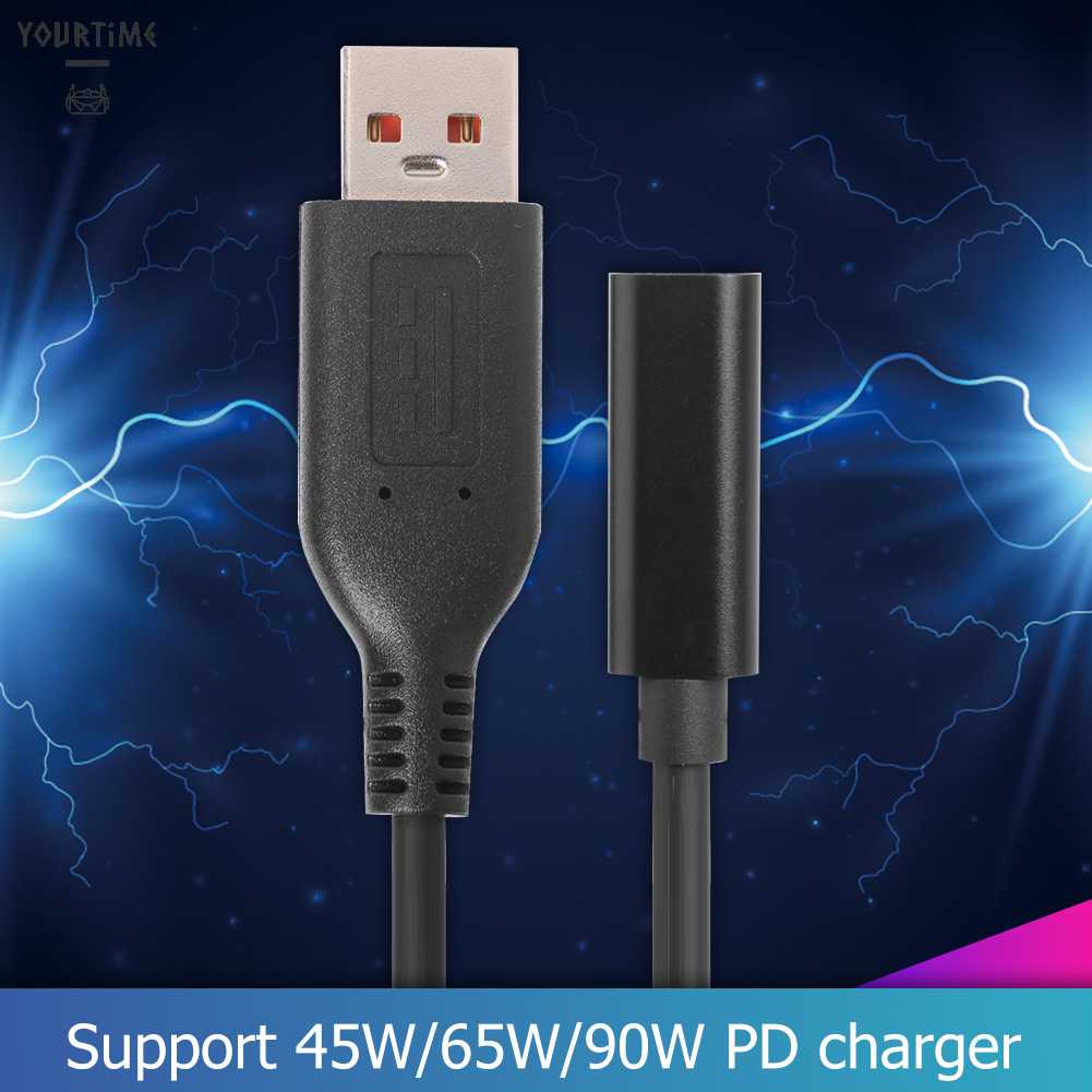 Dây Cáp Sạc Nhanh 3A PD USB Type C Cho Lenovo Yoga 3