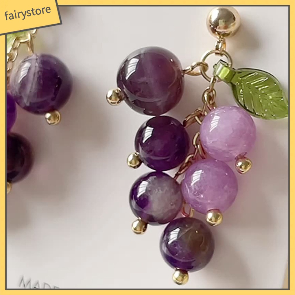 1 Đôi Bông Tai Hợp Kim Hình Trái Cây Đáng Yêu