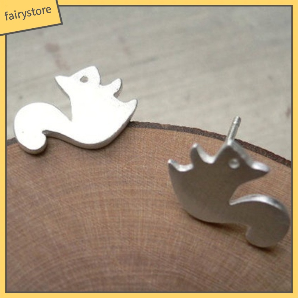 Đôi Khuyên Tai Hình Sóc Thời Trang Cho Nữ