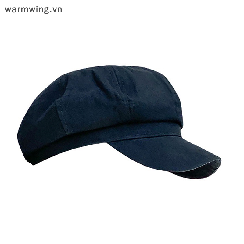 Mũ Nồi Cotton Hình Bát Giác Phong Cách Họa Sĩ Anh Quốc Cổ Điển Thời Trang Mùa Thu Cho Nữ