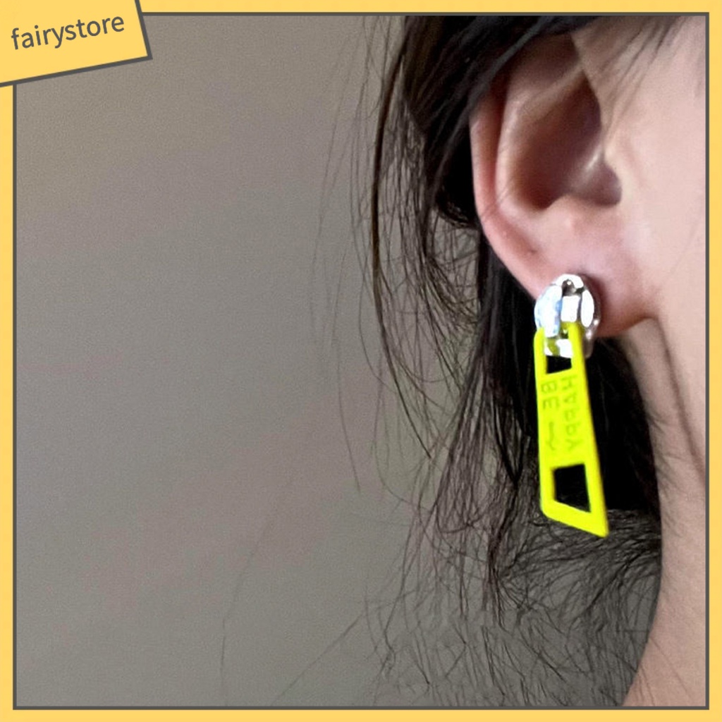[FRO] 1 Đôi Bông Tai Lủng Lẳng Hình Đôi Mắt Bắt Sáng Vui Nhộn Không Gây Dị Ứng Trang Sức Công Sở