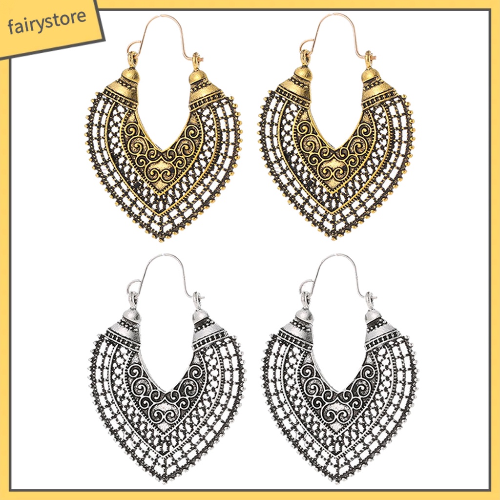 Bông Tai Bằng Hợp Kim Phong Cách Bohemian Thời Trang Cho Nữ