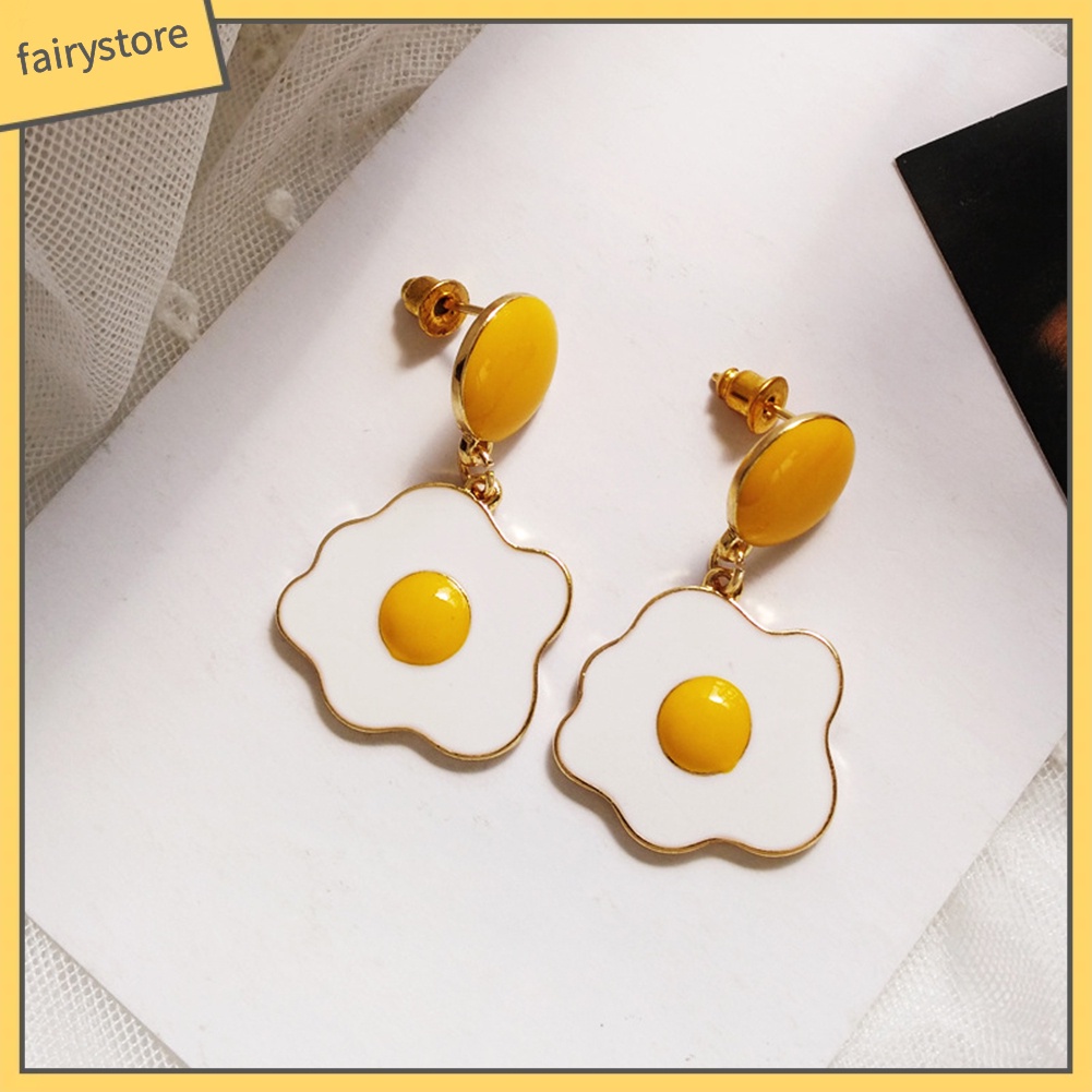 Bông Tai Hình Trứng Thời Trang Dành Cho Nữ