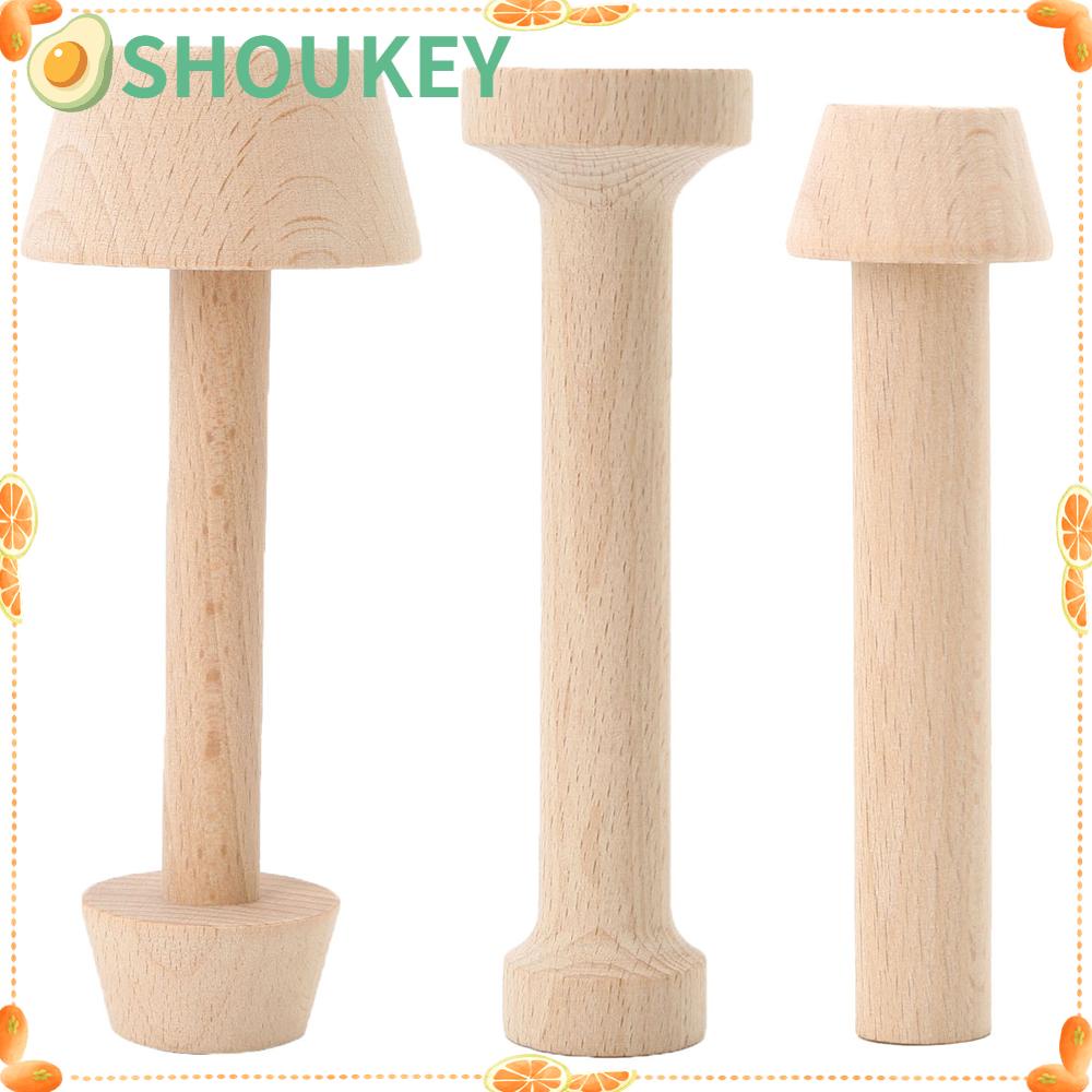 Khuôn Làm Bánh Tart Trứng Bằng Gỗ Mới Cho Nhà Bếp