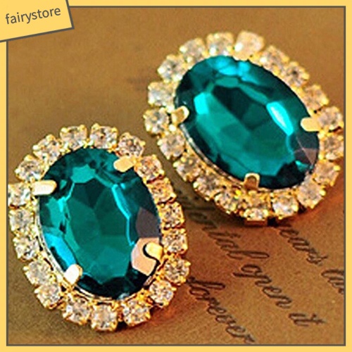 Bông Tai Đính Đá Thời Trang Dành Cho Nữ