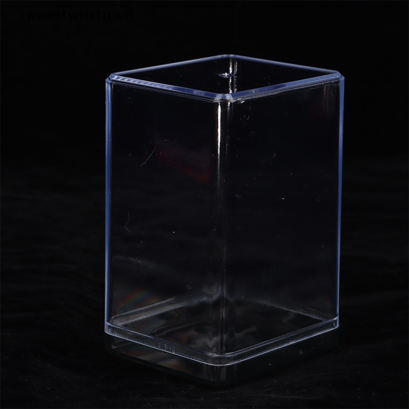 Hộp Vuông Trong Suốt Trưng Bày Mô Hình DIY Cho Bé