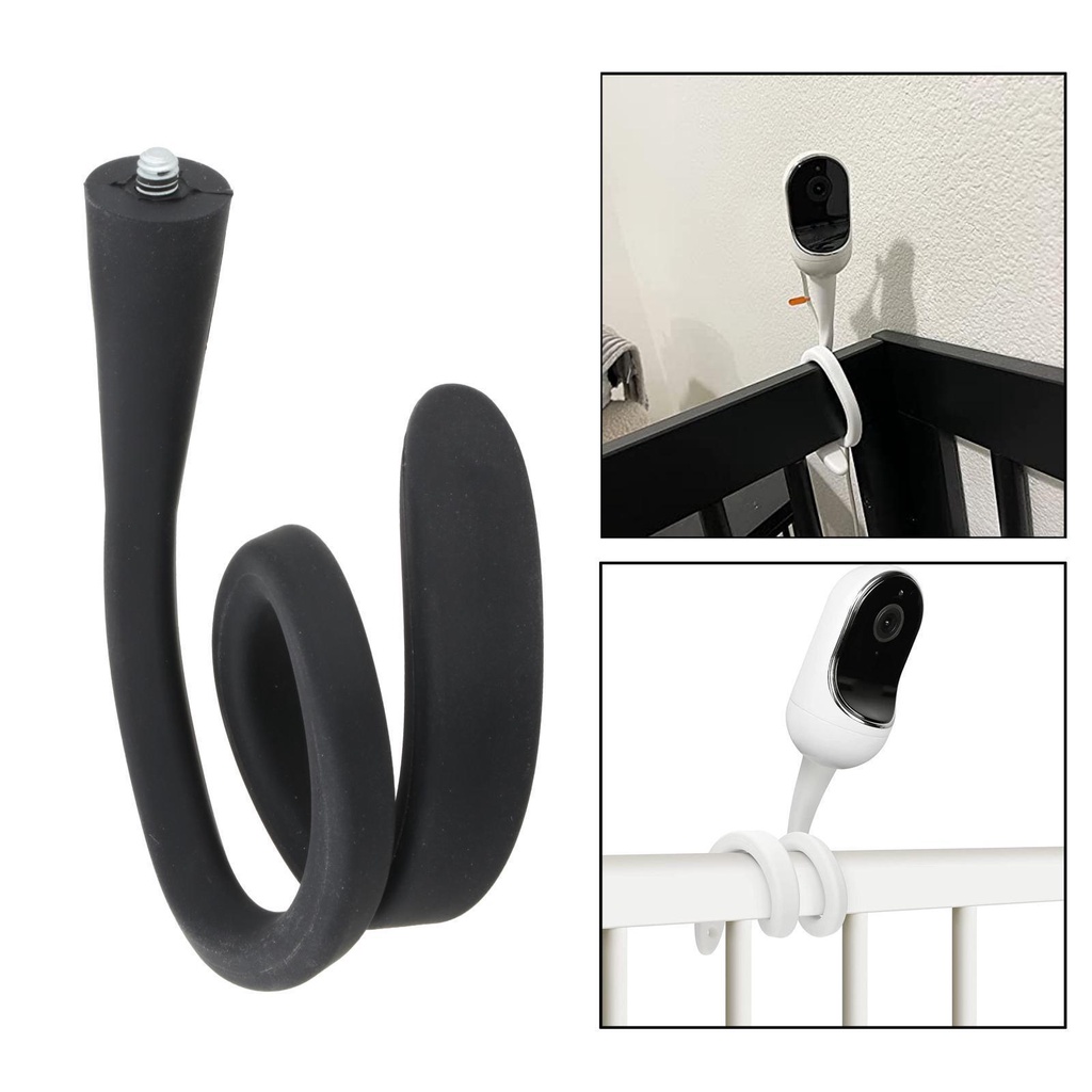 Giá Đỡ Màn Hình Xoắn Linh Hoạt Cho Bé Cú Màu Xám Bạc